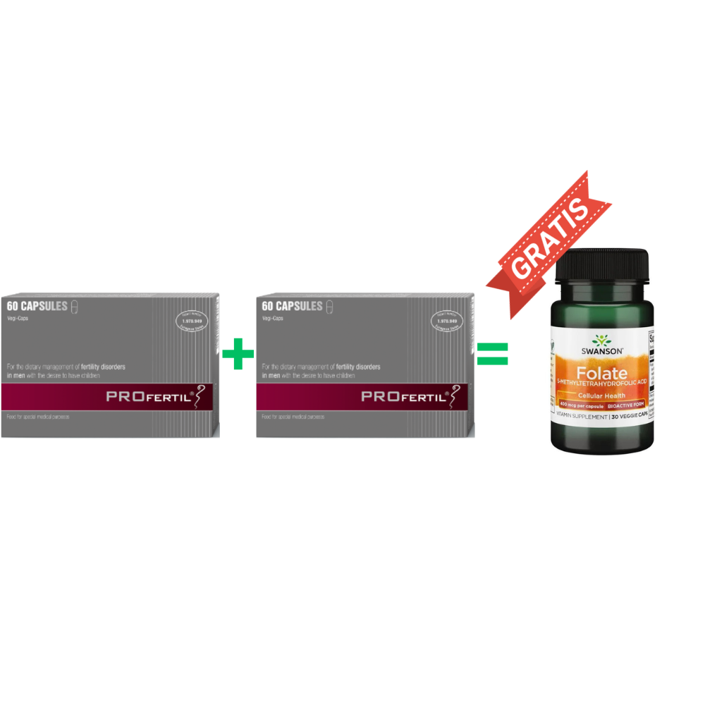 BUY 2 GET 1 FREE PROFERTIL / SWANSON FOLATE SET-1