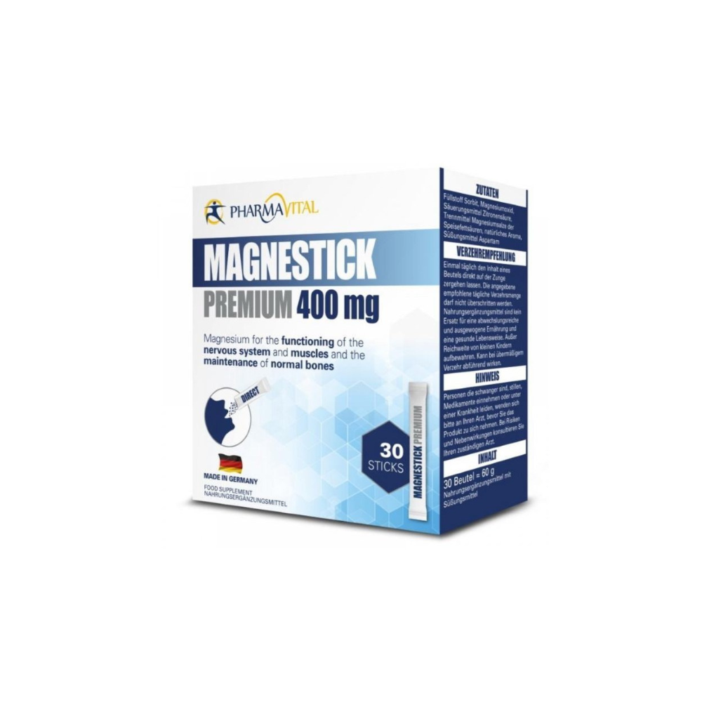 PHARMAVITAL MAGNESTICK PREMIUM 400 MG STICK A30-1