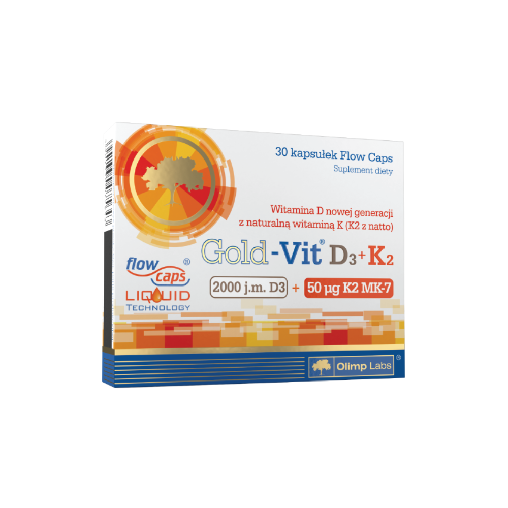 GOLD VIT D3 2000 UI + K2 CPS A30-1