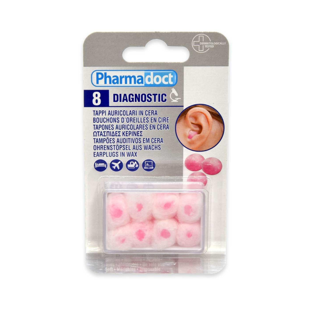 PHARMADOCT EAR PLUGS IN WAX A8-1