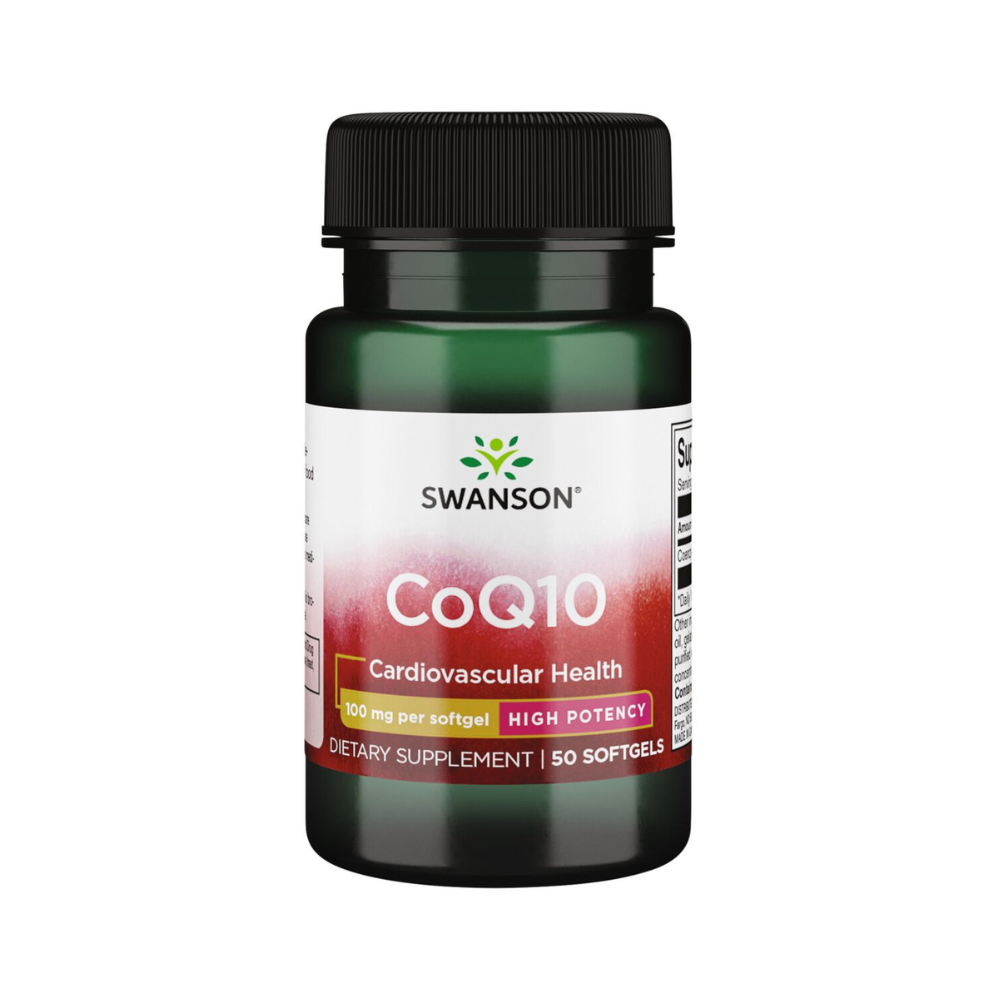 SWANSON CoQ10 100MG SOFTGEL A50-1