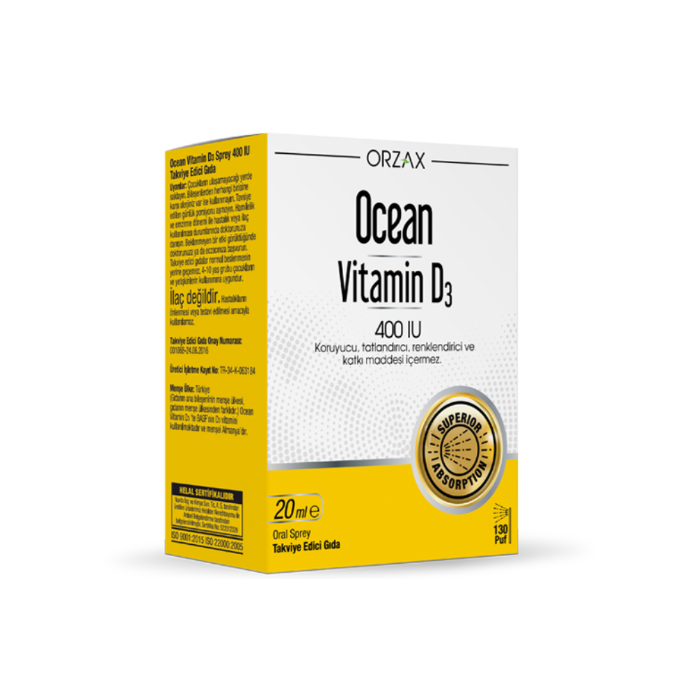 OCEAN VITAMIN D3 SPRAY 400 IU 20ML-1