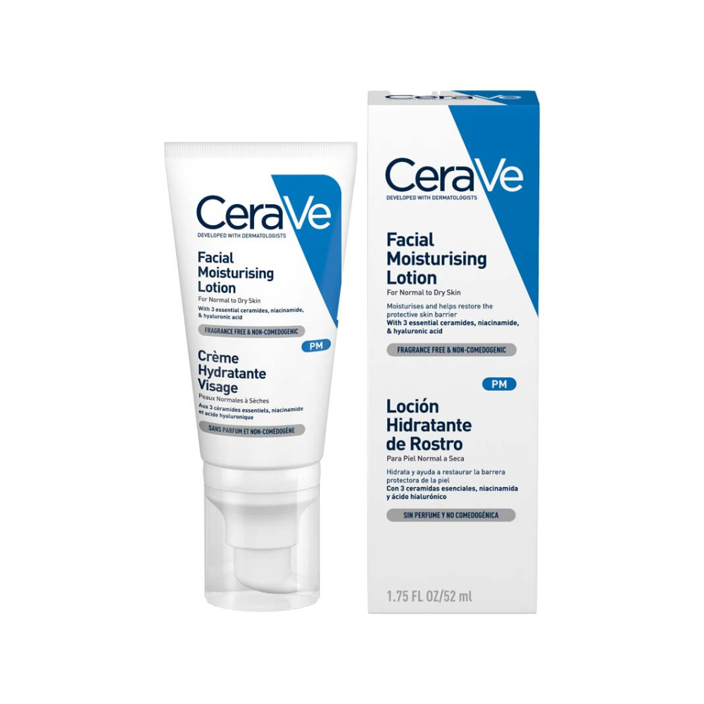 CERAVE FACIAL MOISTURIZING LOTION PM 52ML-1
