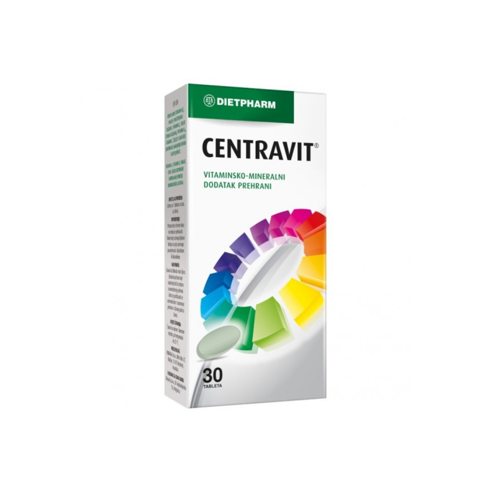 DIETPHARM CENTRAVIT TBL A30-1