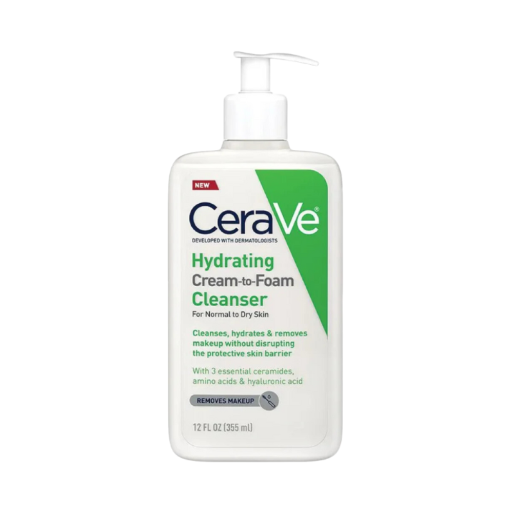 CERAVE HYDRATING CREAM-TO-FOAM CLEANSER 473ML-1