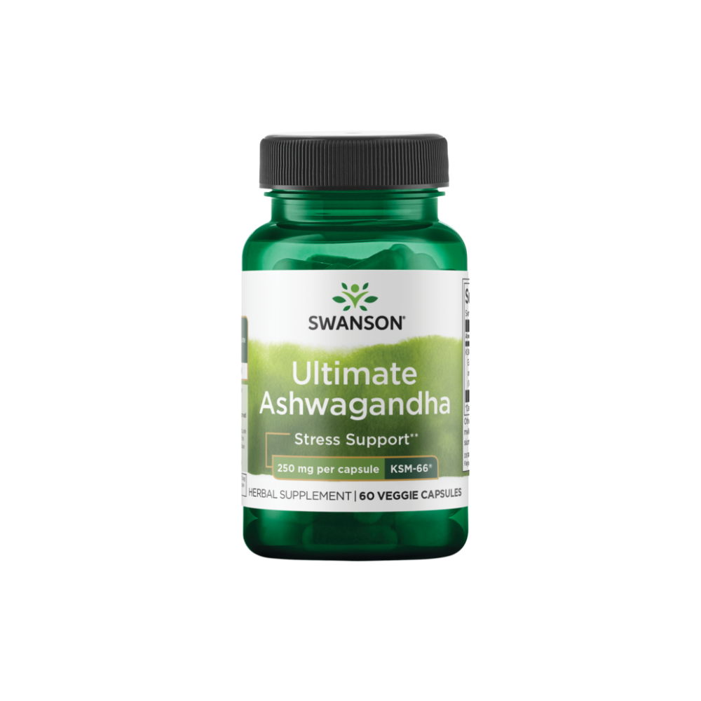 SWANSON ULTIMATE ASHWAGANDHA KSM-66 CPS A60-1