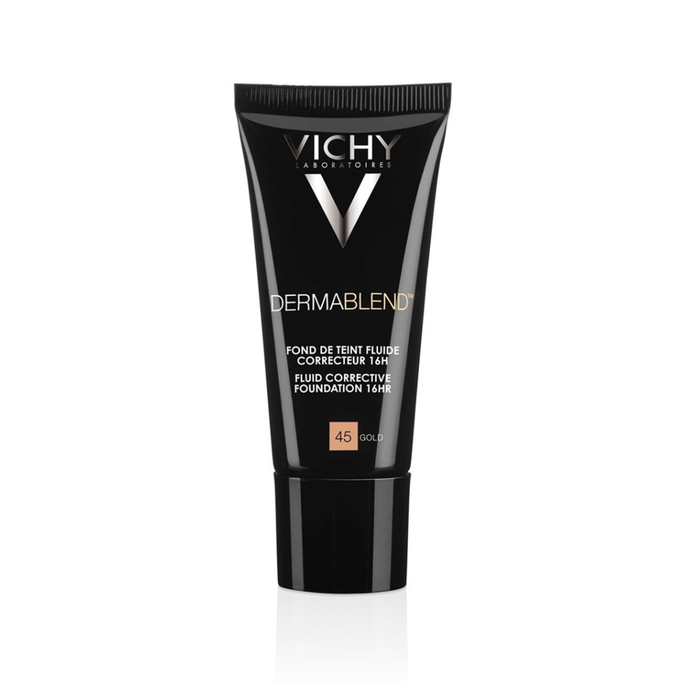 VICHY DERMABLEND FLUID CORRECTIVE FOUNDATION GOLD 45 30ML-1