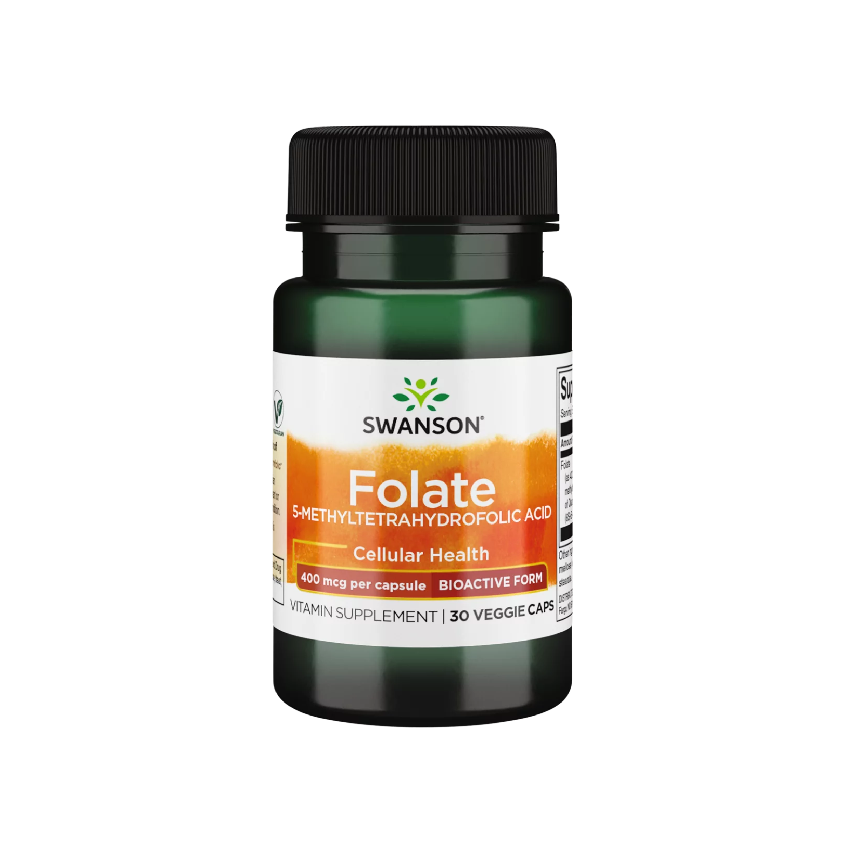 SWANSON FOLATE 400 MCG CPS A30-1