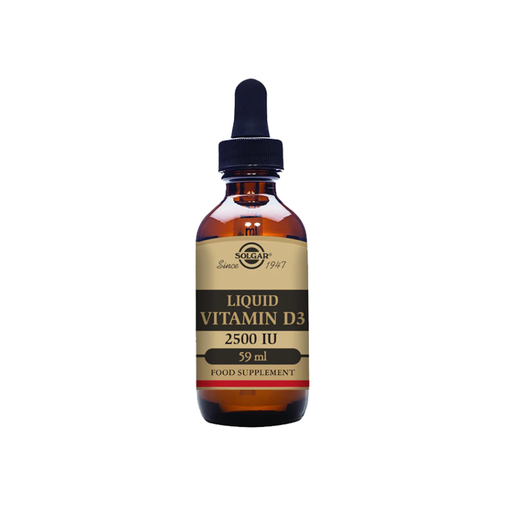 SOLGAR VITAMINE D3 2,500 I.U. LIQUID 59 ML-1