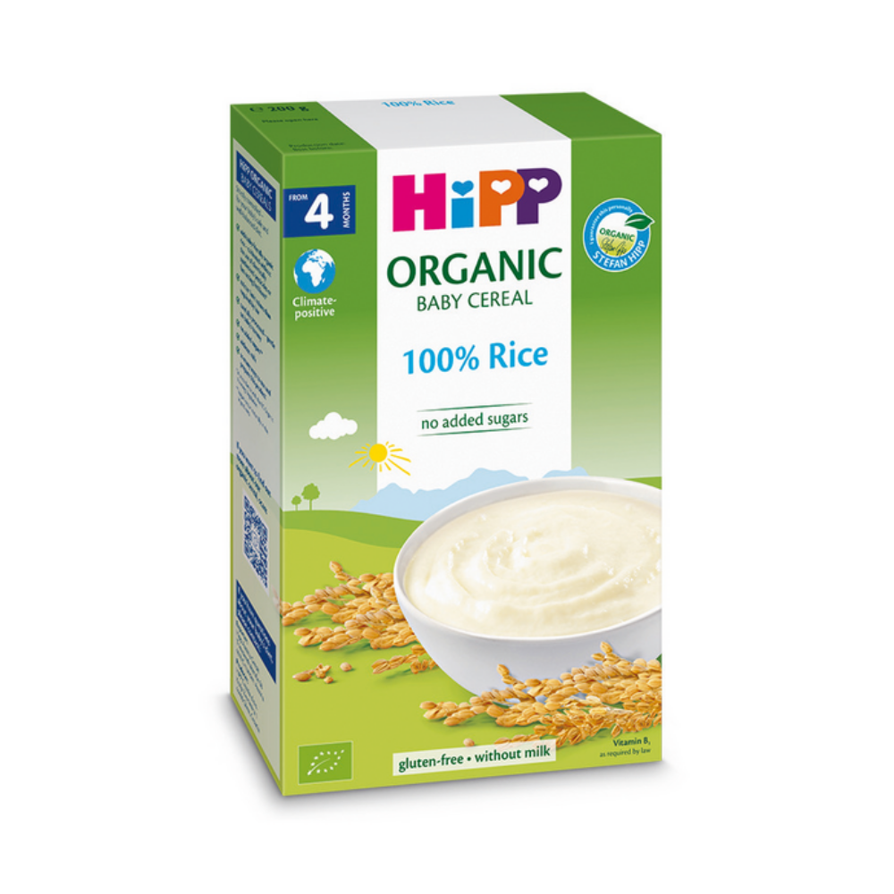 HIPP ORGANIC 100% RICE 4M+ 200G-1