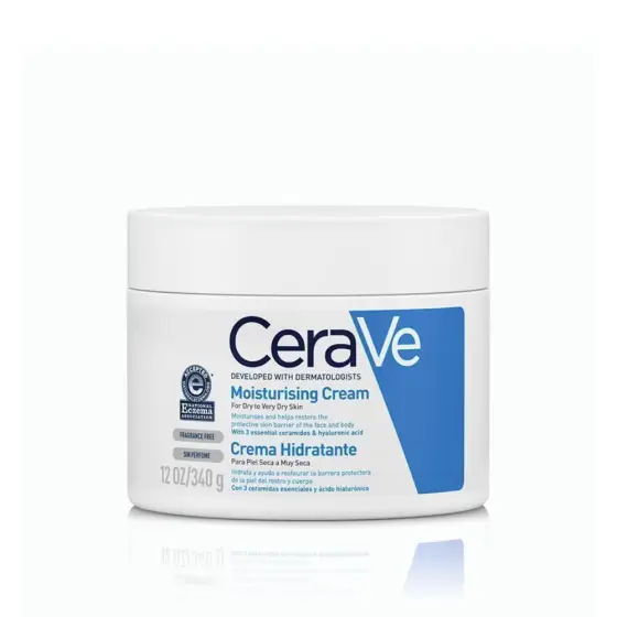 CERAVE MOISTURISING CREAM FOR DRY SKIN 340G photo 1