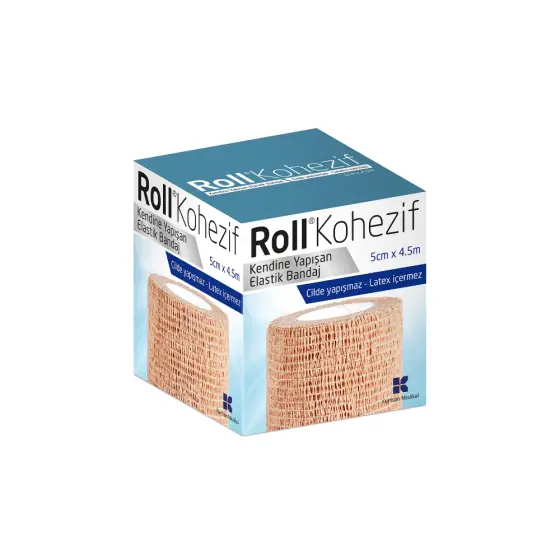ROLL KOHEZIF FASHA ELASTIKE VETNGJITESE 5CM X 4.5M photo 1