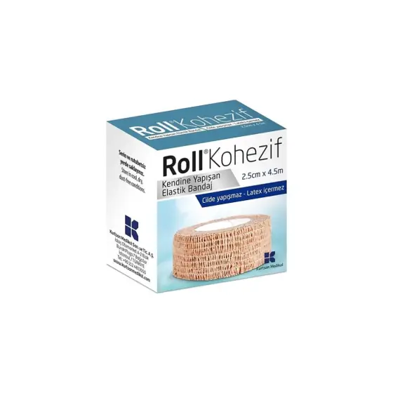 ROLL KOHEZIF FASHA ELASTIKE VETNGJITESE 2.5CM X 4.5M photo 1