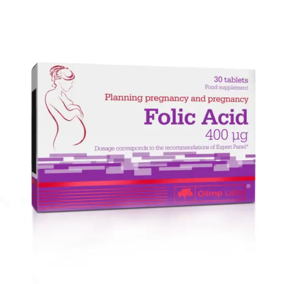 FOLIC ACID 400 MG TBL A30 photo 1
