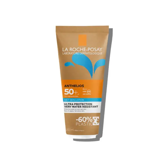 LA ROCHE-POSAY ANTHELIOS PEDIATRIC LOTION WET SKIN SPF50 200ML photo 1