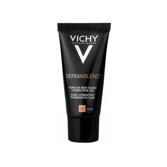 VICHY DERMABLEND FLUID CORRECTIVE FOUNDATION SAND 35 30ML photo 1