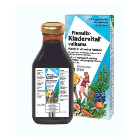 FLORADIX KINDERVITAL SIR 250ML photo 1